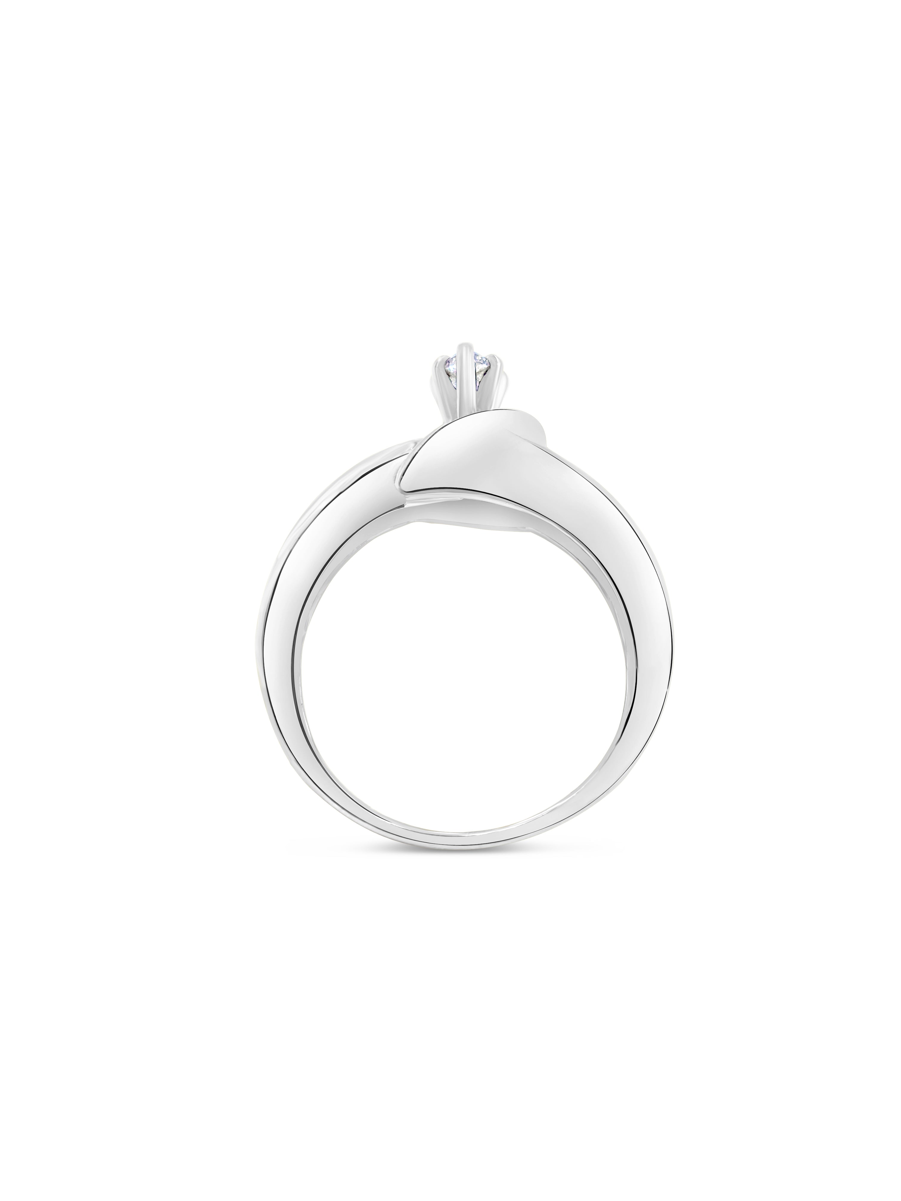 2.39 Carat Diamond Engagement Cluster Ring